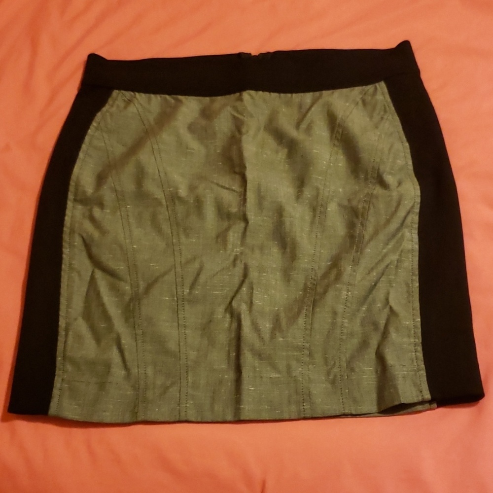 Bebe colorblock skirt
